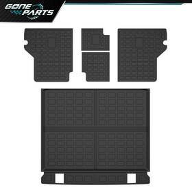Go2601271650 Goneparts Fit For Toyota 4runner 5 Seats 2010-2024 Tpe Trunk Mat Cargo Liner Backrest Mats