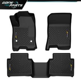 1204 Goneparts 6 Tpe Floor Mats Liners Fit For Chevrolet Colorado Crew Cab 2023-2024 All Weather
