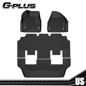 Gpl2983912 Gplusmotor Floor Mats Fit For 17-25 Chrysler Pacifica All Weather Tpe Rubber 3d Liner