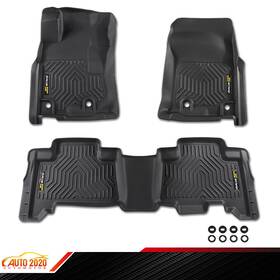 E-02cfm20a5bbk Grandorange All-weather Floor Mats 4runner Tpe Fit For 2014-22 Lexus Gx460 13-23 Toyota