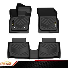 Gd071445 Grandorange Tpe All Weather Liners 3d Floor Mats Fit For 2017-2020 Ford Fusion Lincoln Mkz