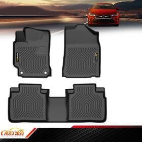 Gd080502 Grandorange Fit For 2015-2017 Toyota Camry Floor Mats All Weather Waterproof Tpe Car Liners