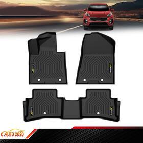 Gd082019 Grandorange Fits 2019-2021 Hyundai Tucson 2017-2022 Kia Sportage Floor Mats All-weather Tpe
