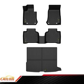Gd101403 Grandorange Tpe Floor Mats Cargo Liner Fit For Mercedes-benz Glc 2016-2022 All Weather Mat