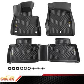 Gd112708 Grandorange Floor Mats Tpe All Weather Waterproof 3d Liners Fit For 2020-24 Ford Explorer