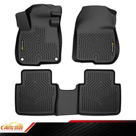 Gd121111 Grandorange All-weather Floor Mats Tpe Fit For 2017-22 Honda Cr-v Hybrid Crew Cab Row Liner
