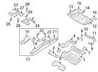 Gs3l-54-740 Gs3l54740 Mazda Brand New Genuine Oem Floor Extension