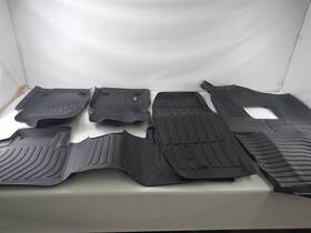 Hafidi 759135322326 Floor Mats And Cargo Liner Set For Dodge Durango Black