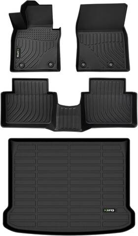 Hafidi 759135322845 Ha-3 19-24 Set - Full Floor Mats And Cargo Liner For Mazda 3
