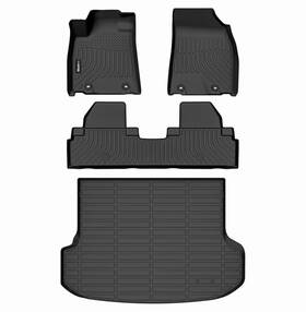 Hafidi 759135323309 All Weather Car Floor Mats And Cargo Liner For 2010-2015 Rx Rx350 Rx450h