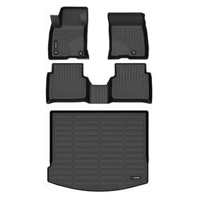 Hafidi-004  Hafidi 759135326171 Floor Mats And Cargo Liner For Lincoln Corsair 2020-2025 Tpe All-weather