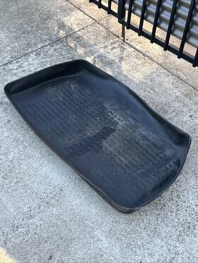 08p11-shj-100a Honda 05-10 Odyssey All Weather Rubber Cargo Trunk Mat Cover Oem Tray Liner