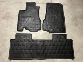 08p13-s9a-1000 Honda 02-06 Crv Cr-v Oem All Weather Season Rubber Floor Mats Mat Liner Black