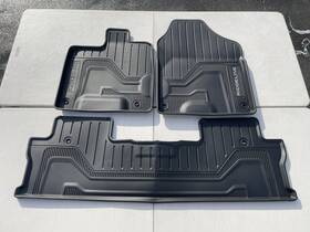08p17-t6z-110b Honda 635... Ridgeline 2024-2025 All Weather Rubber Floor Mats Oem Genuine