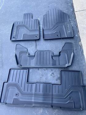08p17-t90-110 Honda 2023-2025 Pilot All Weather Floor Mats And Cargo Mat- Like New