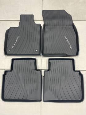 08p1730a110 Honda 635721. Accord 2023-2027 All Season Weather Rubber Floor Mats Oem Genuine