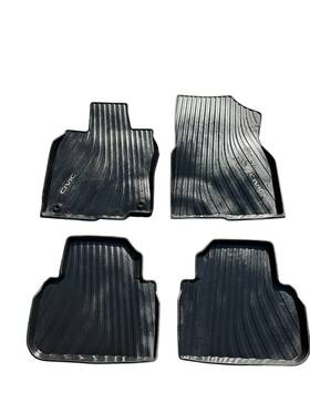 08p18-t20-1000-01 Honda Genuine Civic All Season Floor Mats 2022-2025 Oem Black