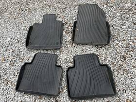 08p18-tva-1000 Honda 2018-2022 Accord All Weather Floor Mats Set Liner Black Oem