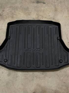 08u45-snr-4000-01 Honda 2006-2011 Civic Si All Weather Trunk Mat Cargo Liner Rubber Black Oem