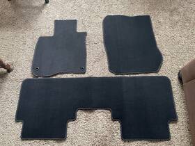 1722crv Honda 17 - 22 Cr-v Crv Carpet Floor Mat Set Oem Nh900l Black