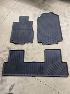 Honda 198073003377 2012 To 2016 Cr-v Oem All Weather Mats Set Of 3