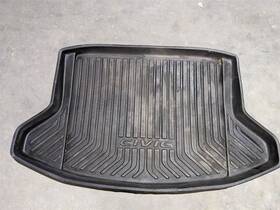 232.ho1d18 Honda 2018 Civic Rear Trunt Mat Oem Rubber 1140353