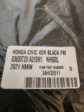 34hi32011 Honda Civic 4 Door Sedan Floor Mats Black Oem New