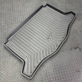4car-cp119bk Honda Fits 15-20 Fit Rubber Trunk Mat Black Oem