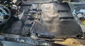 Honda 83301-scv-a02zb 2009-2011 Element Interior Floor Carpet Covering Front/rear Rubber Black