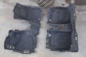 83301-sdn-a12 Honda Accord 03-07 Coupe Interior Floor Carpet Black A883 Oem 2