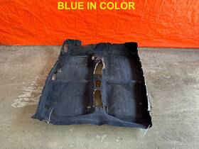 83301-sh2-a80za Honda 1989 89 Crx Dx - Interior Floor Carpet Rug Mat Blue In Color Oem #243