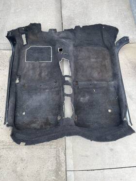 83301-sh2-a81zb Honda 90-91 Crx Si - Interior Floor Carpet Black Oem