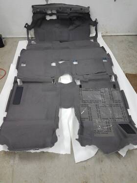 83301-t0g-a01zb Honda 2012-2014 Crv Oem Floor Carpet Grey Nib