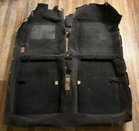 83302-sr8-a10za Honda 83302-sr8-a11za 1992-1995 Civic Coupe Oem Black Graphite Interior Carpet