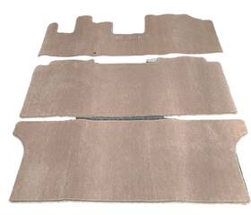 83600-scj-a00zc Honda Odyssey 01-04 Oem Tan 3-piece Carpet Floor Mat Set 1st 2nd 3rd Row