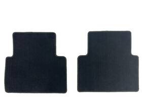 83600-tba-a01za Honda Genuine Oem Factory 2016-2021 Civic Black Carpeted Rear Floor Mats Set 2pc