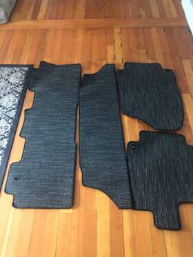 83600-thr-a200 Honda New Oem 2018 - 2022 Odyssey Dark Gray Multi-color Floor Mat Set 4 Pieces