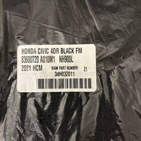 34h032011 Honda 83600t20 2021-2025 Civic Black Carpet Floor Mats Oem Factory 4