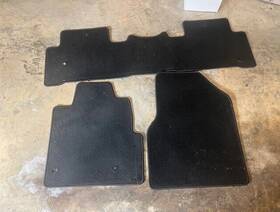 83600t90-a000 Honda 2011 Pilot 3-pc Oem Floor Mats 1st 2nd Rows Black Carpet