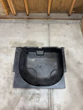 83823scae010 Honda 02-06 Crv Cr-v Spare Tire Tray Liner Holder Trunk Cargo Area Bin Oem
