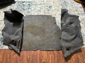 84601-s02-a01za Honda 96-00 Civic 2dr Coupe Rear Interior Trunk Carpet Lining Liner Set Oem