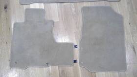 Adv-cp078bk Honda Fits 07-11 Cr-v 4door Car Floor Mats Carpets Front And Rear Beige Nylon