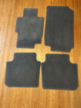 Hq-fmha0307 Honda Used 4 Pieces Gray Nylon Carpet Floor Mats Fit For 03-07 Accord