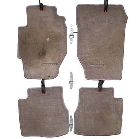 Wppi-7e35-l-3 Honda Accord 1998-2002 Oem Gray Carpet Floor Mats Driver Passenger Front Rear