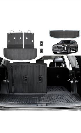 Houclemic 750250608708 Fit 2020-2025 Hyundai Palisade Cargo Mat Trunk Liner Accessories