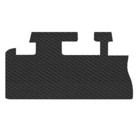 Hs-tbm-ecc-1219 Hs Power Rear Trunk Mat Compatible With 2021-2023 Sienna Spare Tire Honeycomb Hex Rubb