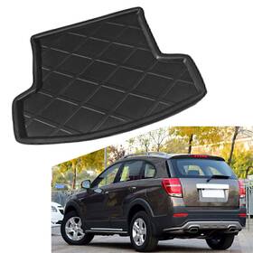 Hukyu 550736559551 Rear Trunk Cargo Boot Liner Mat Floor Tray Pad For Chevrolet Captive 2012-2021