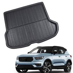 Hukyu 550738394136 Rear Trunk Cargo Mat Tailored Boot Liner Tray For Volvo Xc40 2017-2024 2019 2018
