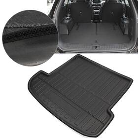 Hukyu 550738509622 Rear Trunk Tray Cargo Boot Liner Mat Fit Hyundai Santa Fe 5 Seats 7 19-21