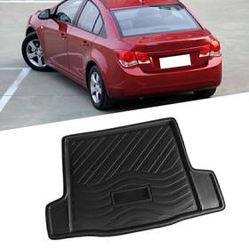Hukyu 550738789628 Car Rear Trunk Cargo Boot Liner Mat Protector For Chevrolet Cruze Sedan 2009-15
